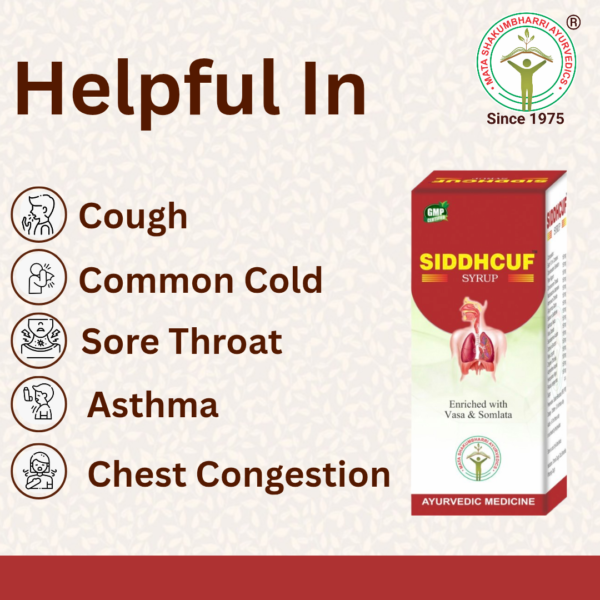 Siddhcuf Syurp - For Cough, Cold &  Sore Throat - Image 2