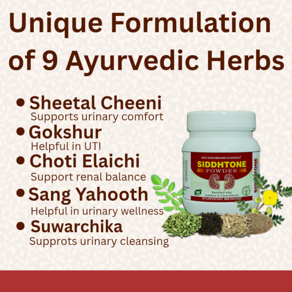Siddhtone Powder - For Kidney Stone  & Urinary Tract Stones - Image 3