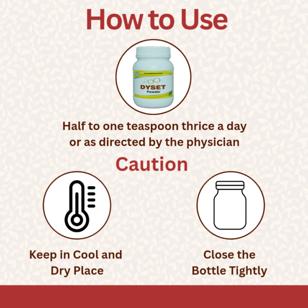 DYSET Powder - For Sangrahni, IBS & Diarrhoea - Image 4