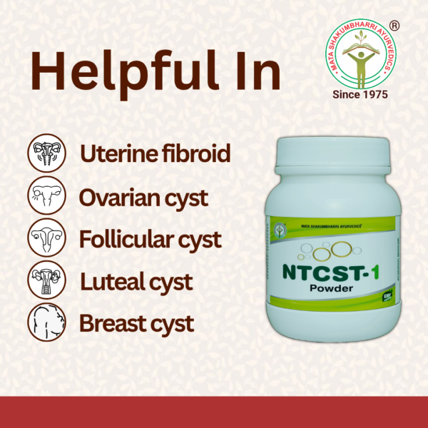 NTCST-1 Powder - For Uterine Fibroid  and Ovarian Cyst - Image 2