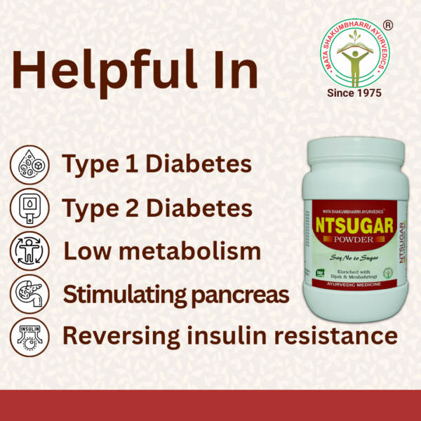 NTSUGAR Powder - For Diabetic Wellness - Image 2