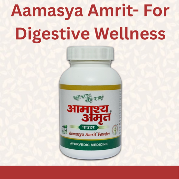 Aamasya Amrit Powder - For Stomach  Bloating, Indigestion & Constipation